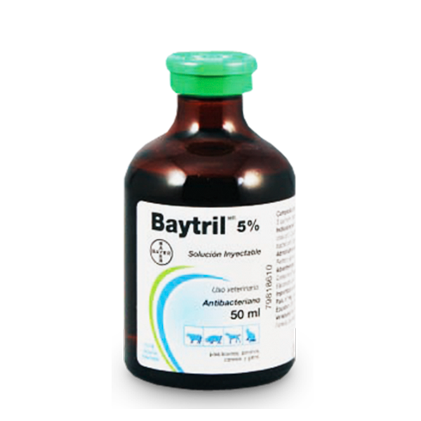 BAYTRIL INY 5% 50 ML